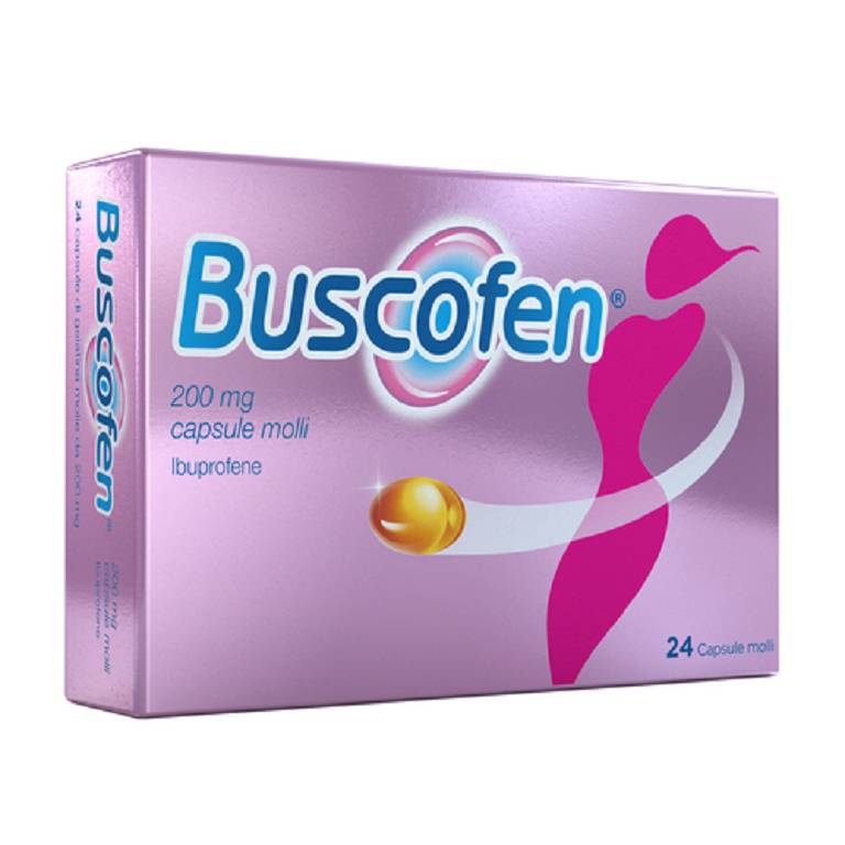 BUSCOFEN*24CPS MOLLI 200MG