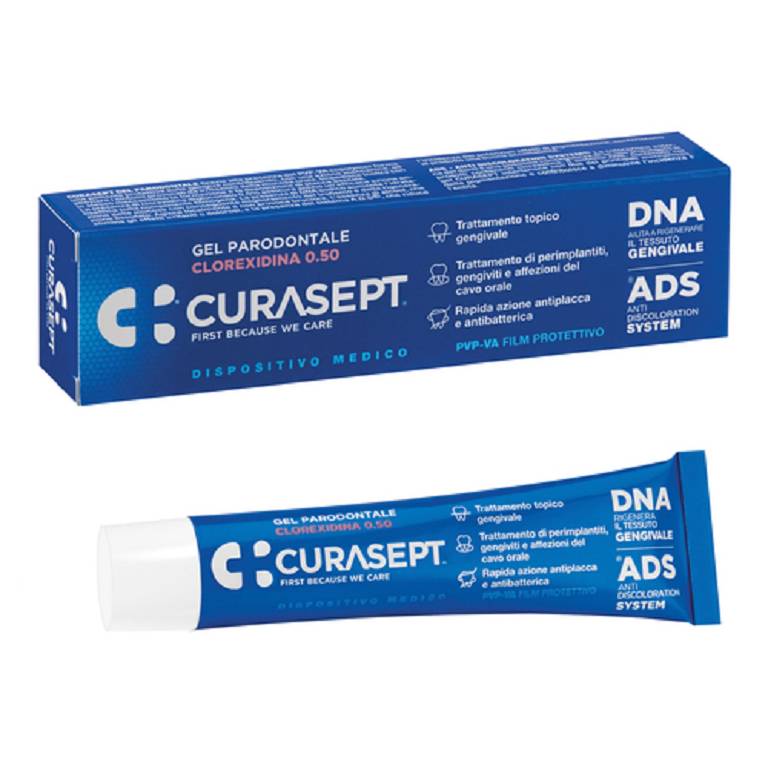 CURASEPT GEL PAROD 0,5%ADS+DNA