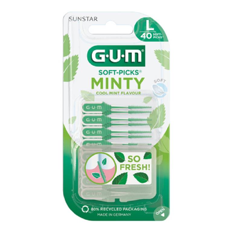 GUM SOFT PICK MINT L SCOV 40PZ