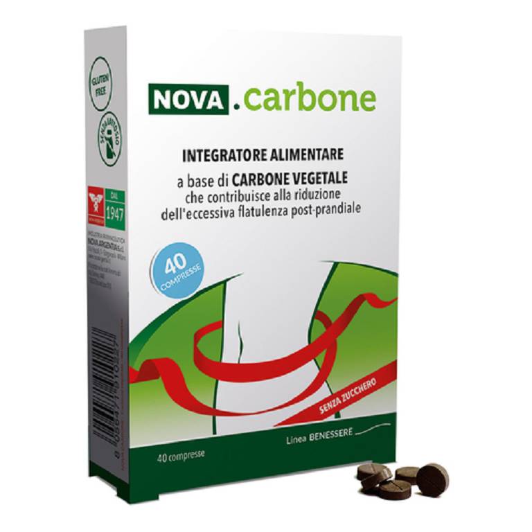 NOVA CARBONE VEGETALE 40CPR