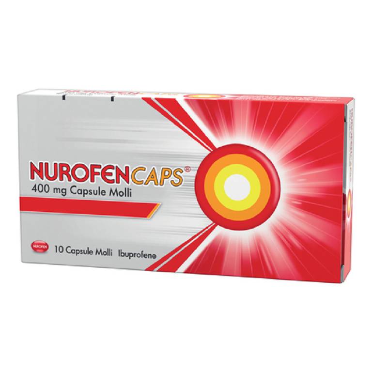 NUROFENCAPS*10CPS MOLLI 400MG